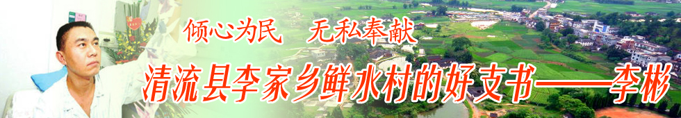 鲜水村的好支书——李彬