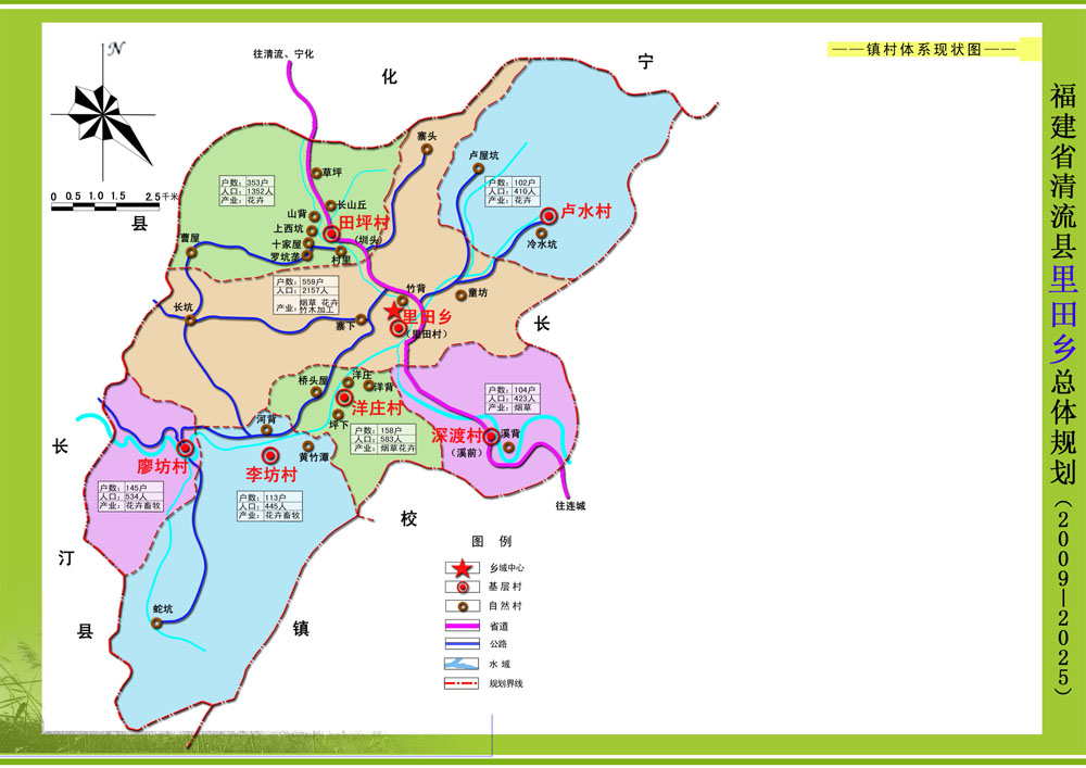 里田乡(简介)-乡镇视野-清流新闻网